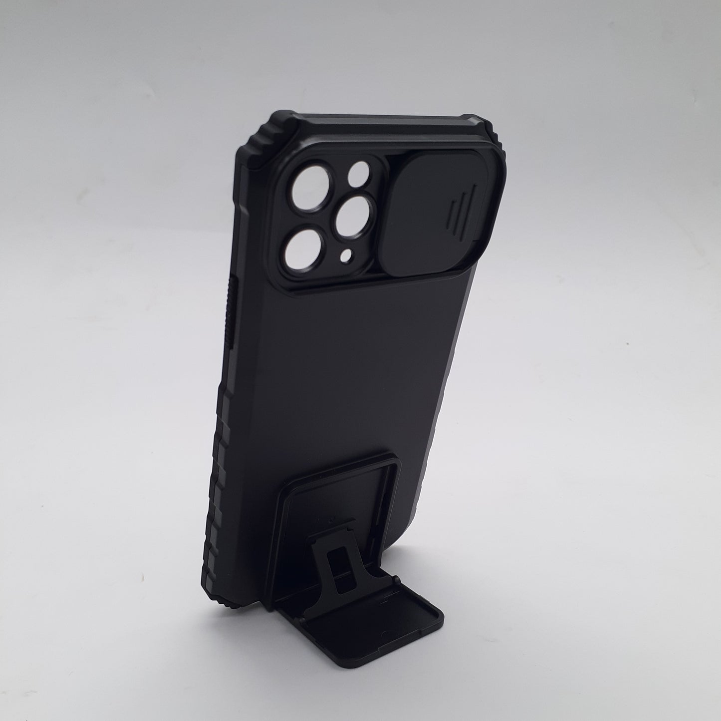 iPhone 11 Pro Heavy Duty Protective Case with Sliding Camera Cover and Integrated Kickstand for Hands-Free Viewing