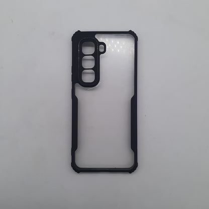 infinix Hot 50 Pro Case, Heavy Duty Shock Proof Edges Protection Cover with Anti-Slip Grip and Comfortable Texture