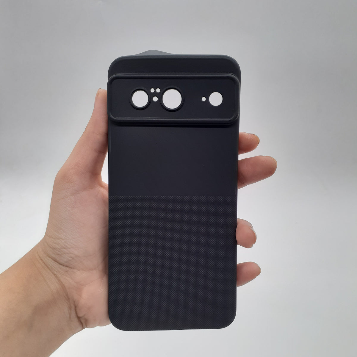 Google Pixel 8 Soft Silicone Protective Back Cover – Slim Shockproof TPU Case with Raised Camera Edges