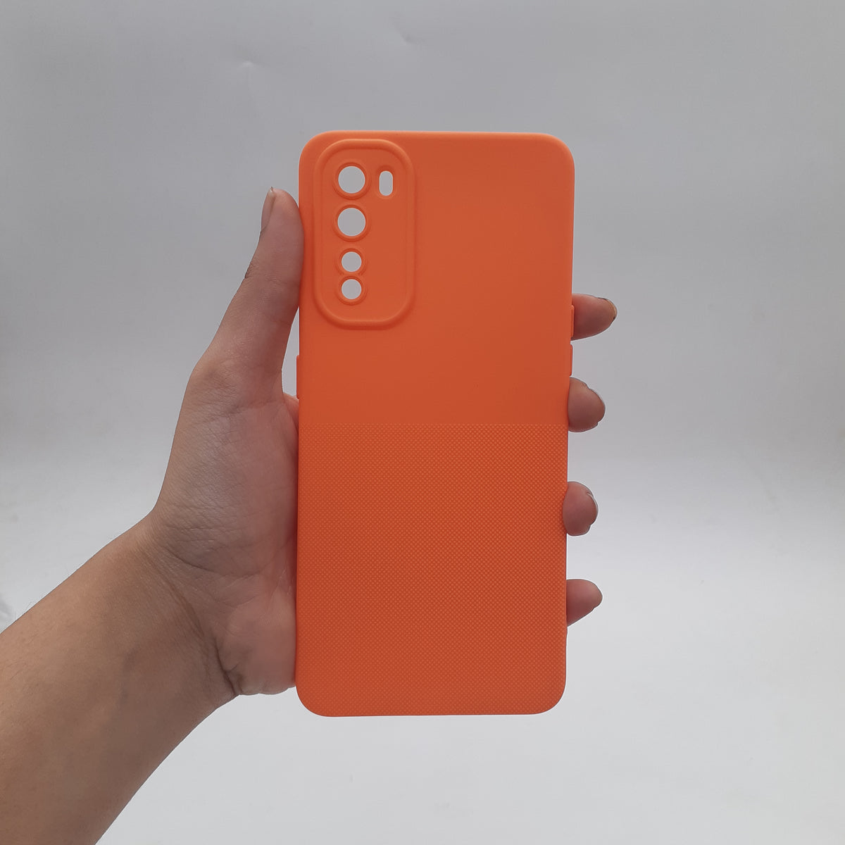OnePlus Nord Premium Soft Silicone Back Case – Slim Shock Resistant TPU Cover with Raised Camera Protection