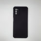 Samsung A03s Carbon Fiber texture Hard Rubber armour back cover shock-porof case