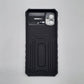 Samsung A05 Protective Phone Case with Camera Slide Cover, Built-in Kickstand, and Shockproof Military Grade Protection