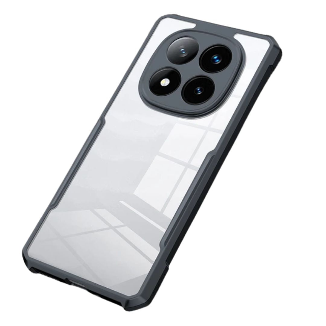 Redmi Note 14 Pro case Matte Black Back Cover Soft Silicone TPU Bumper case