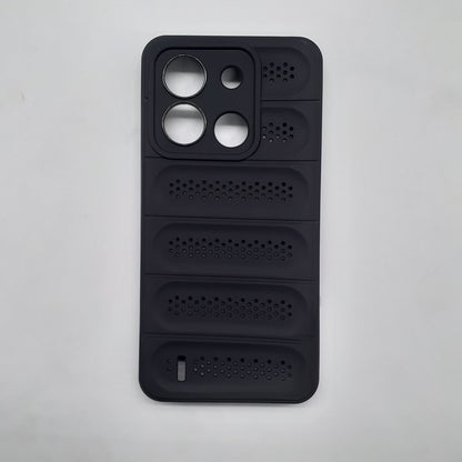 itel A04 Phone Case Strong TPU Material Heat Dissipation Design Full Protection Shockproof Scratch Resistant Back Cover