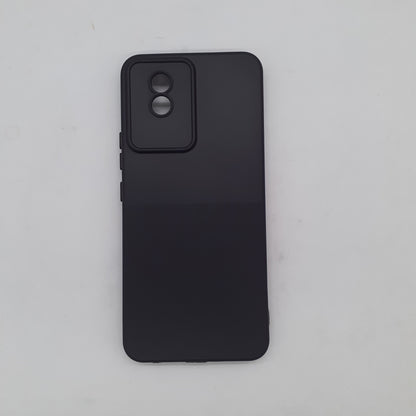 Vivo Y02 Slim Soft TPU Case – Shockproof Silicone Protective Back Cover with Raised Camera Guard