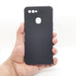 OPPO A5s Carbon Fiber texture Hard Rubber armour back cover shock-porof case