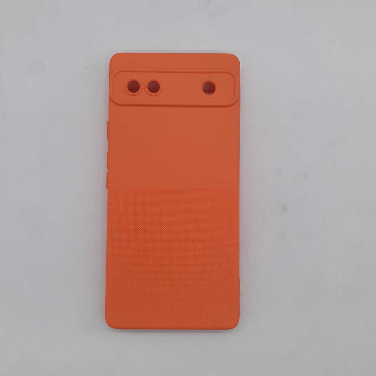 Google Pixel 6A Slim Silicone Case – Shock Resistant TPU Protective Back Cover with Raised Camera Edges