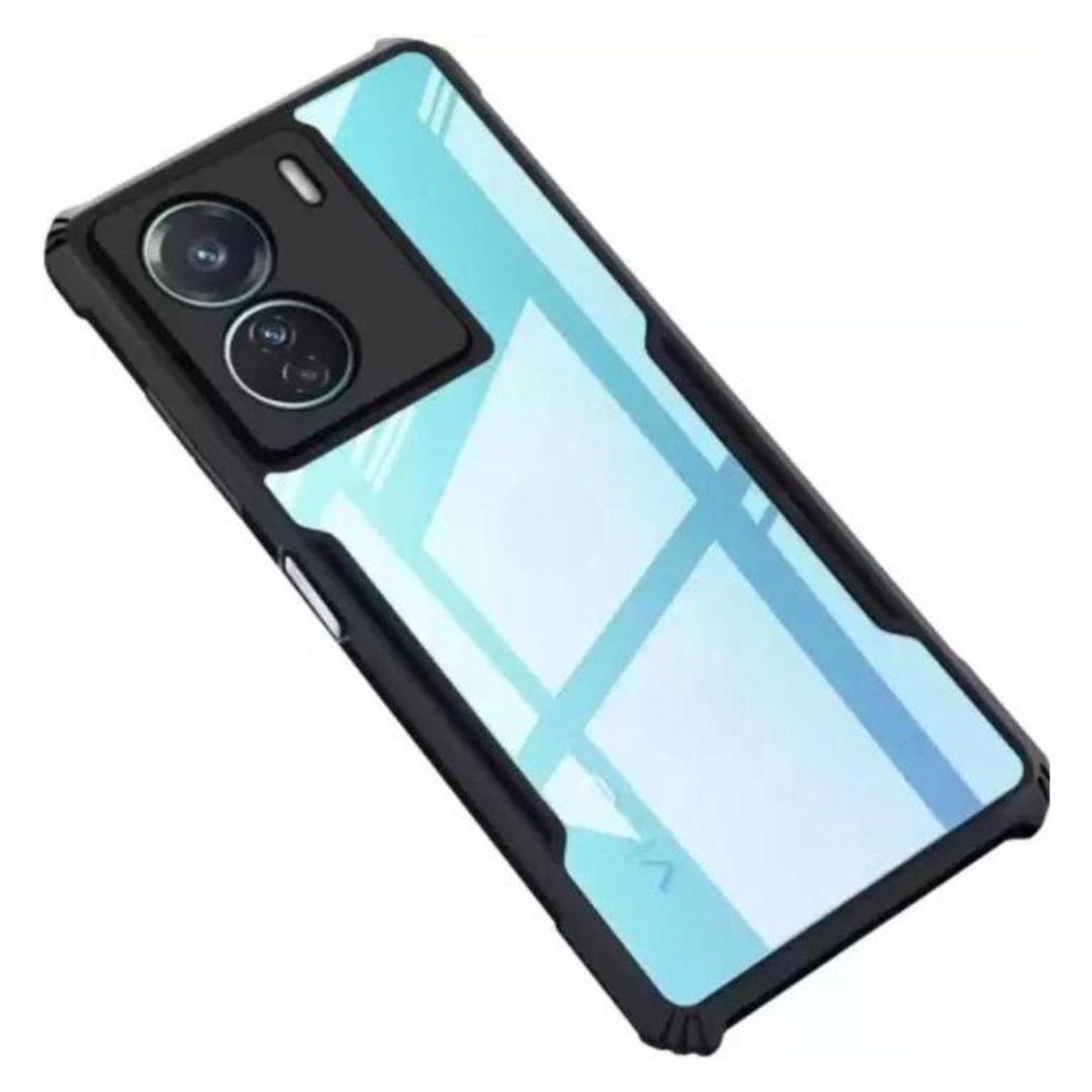 Vivo Y16 case Matte Black Back Cover Soft Silicone TPU Bumper case