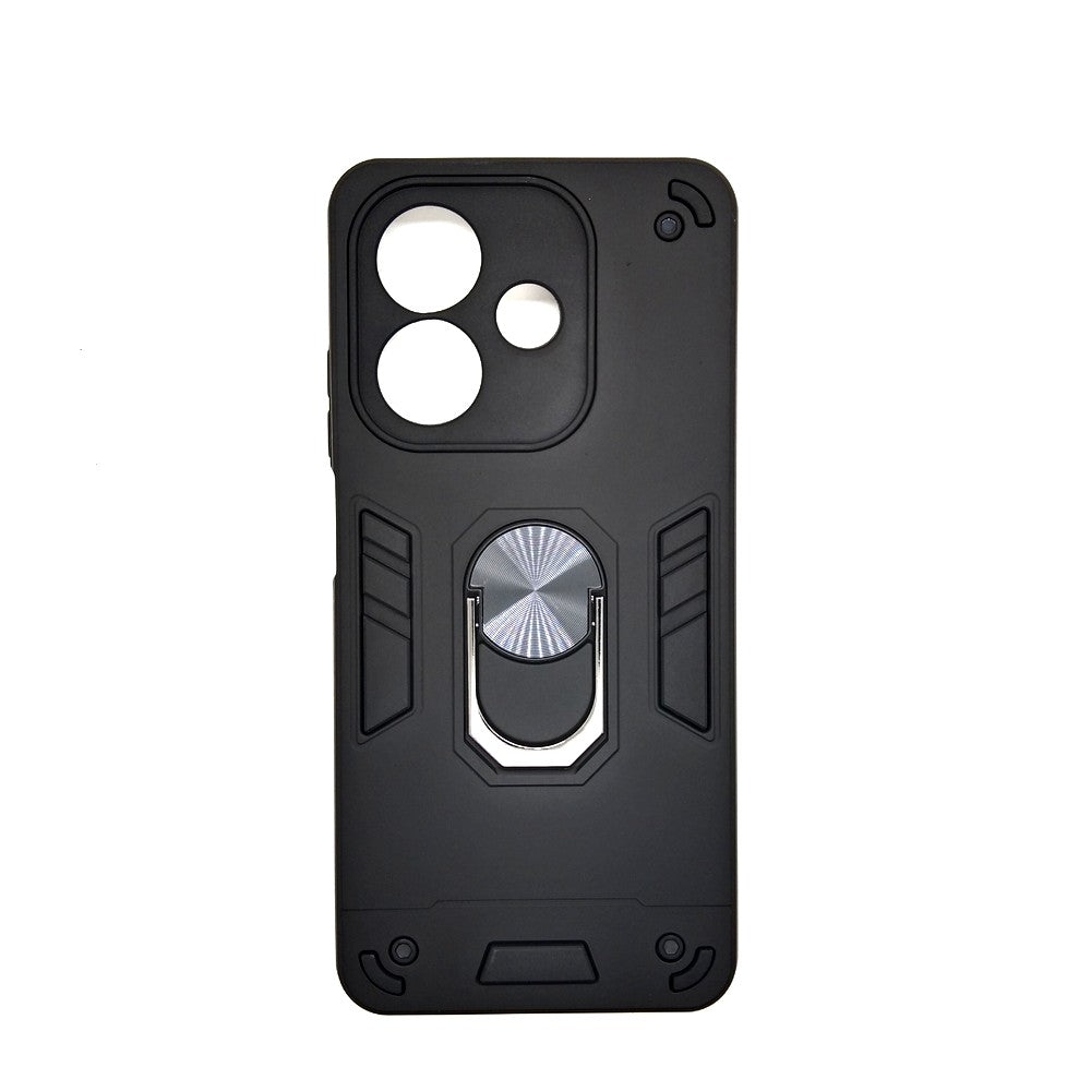 OPPO A3X Hard PC Case with ring holder Shockproof Slim back Cover
