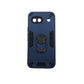 Google Pixel 8A Hard PC Case with Metal ring holder Shockproof Slim back Cover