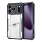 iPhone 17 Pro Shockproof Matte Black Border Aly Camera lens Protection back cover Case