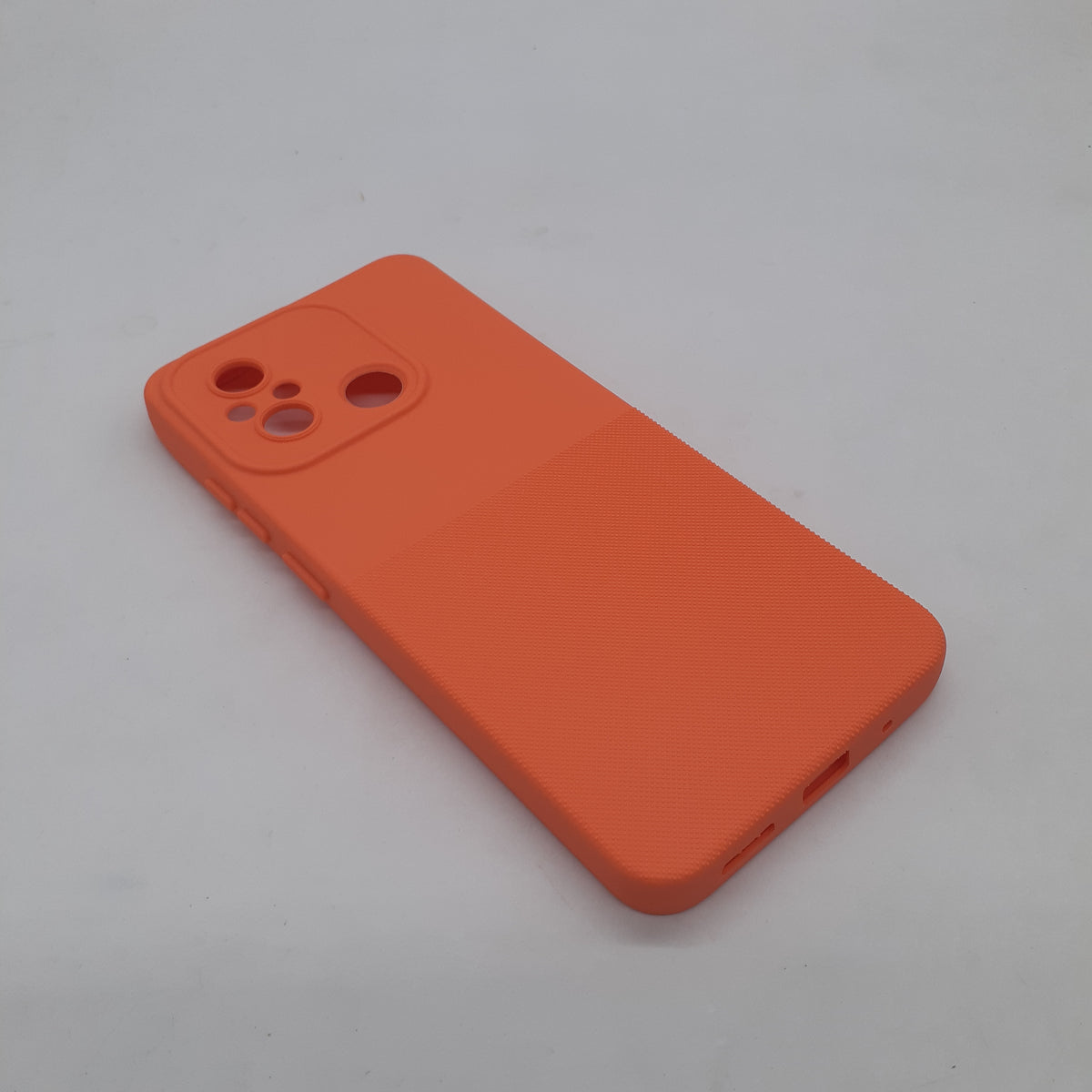 Redmi 12C Soft Silicone Protective Case – Slim Shockproof TPU Back Cover with Raised Screen and Camera Edges