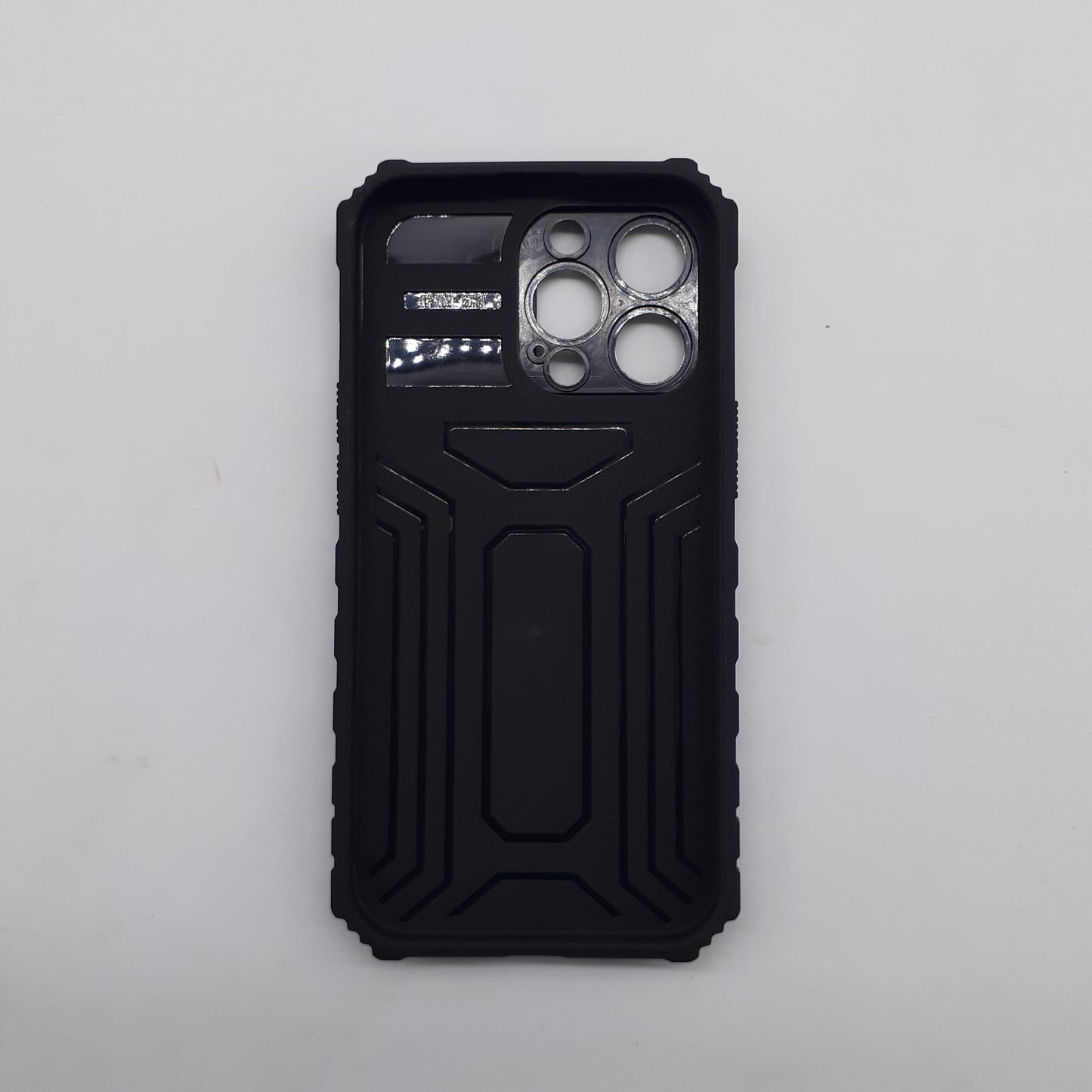 iPhone 13 Pro Heavy-Duty Protective Case with Integrated Camera Slide Cover and Multi-Angle Built-in Kickstand for Maximum Privacy and Hands-Free Viewing