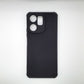 Redmi 13C Carbon Fiber texture Hard Rubber armour back cover shock-porof case