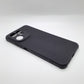 Redmi 13C Carbon Fiber texture Hard Rubber armour back cover shock-porof case