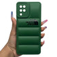 Samsung A12 Puffer Jacket Case Shock-Absorbing Air Cushion Back Cover