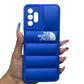 Samsung A13 Puffer Jacket Case Shock-Absorbing Air Cushion Back Cover