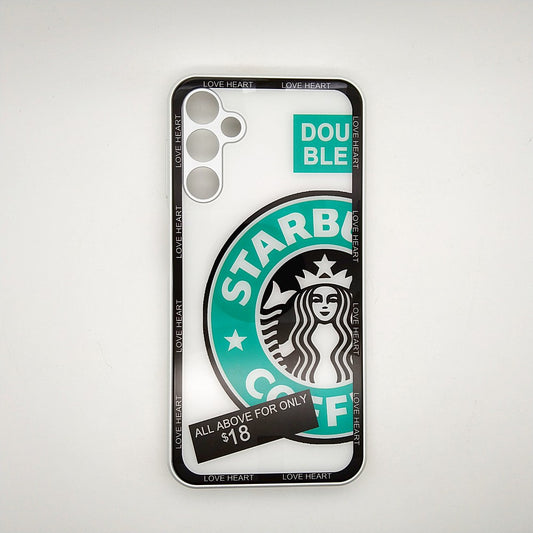 Starbucks Full Camera Lens Protective Hard Shel PC Case For Samsung A24