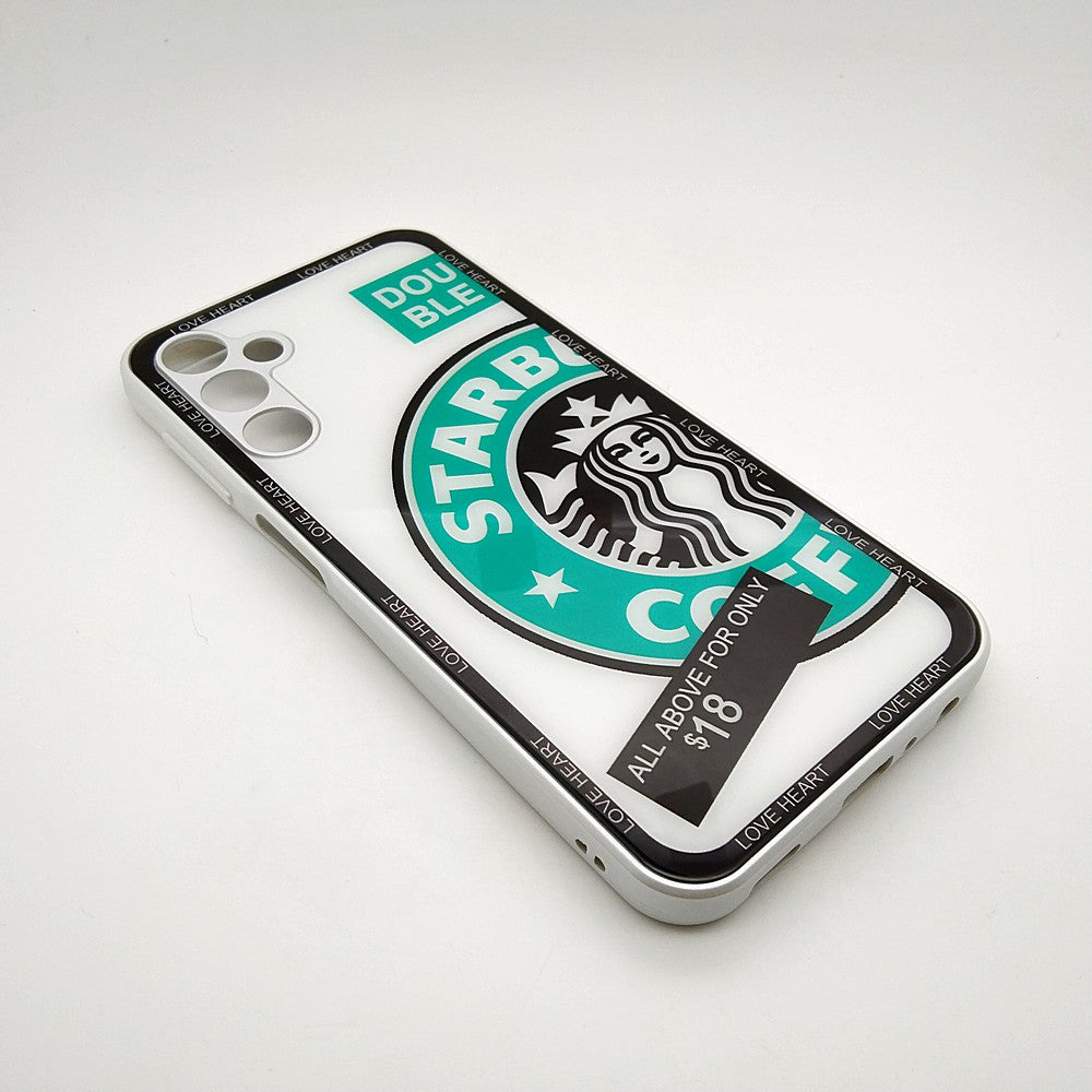 Starbucks Full Camera Lens Protective Hard Shel PC Case For Samsung A24