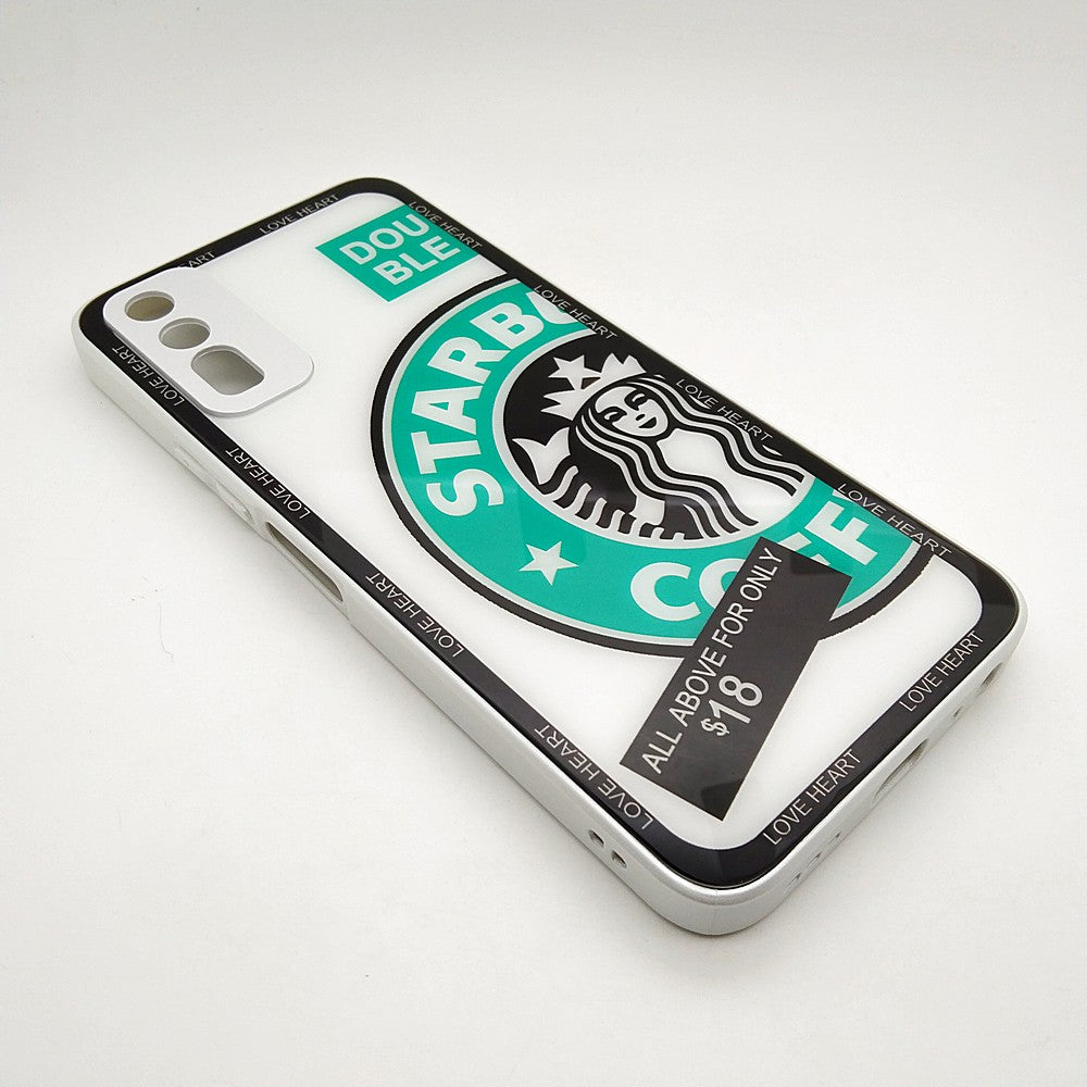 Y20 Starbucks Series High Quality Perfect Cover Full Lens Protective Transparent TPU Case For Vivo Y20