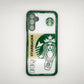 Starbucks Full Camera Lens Protective Hard Shel PC Case For Samsung A24