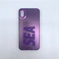 iPhone Xs Max Hard PC case SEA Design Luxury back cover