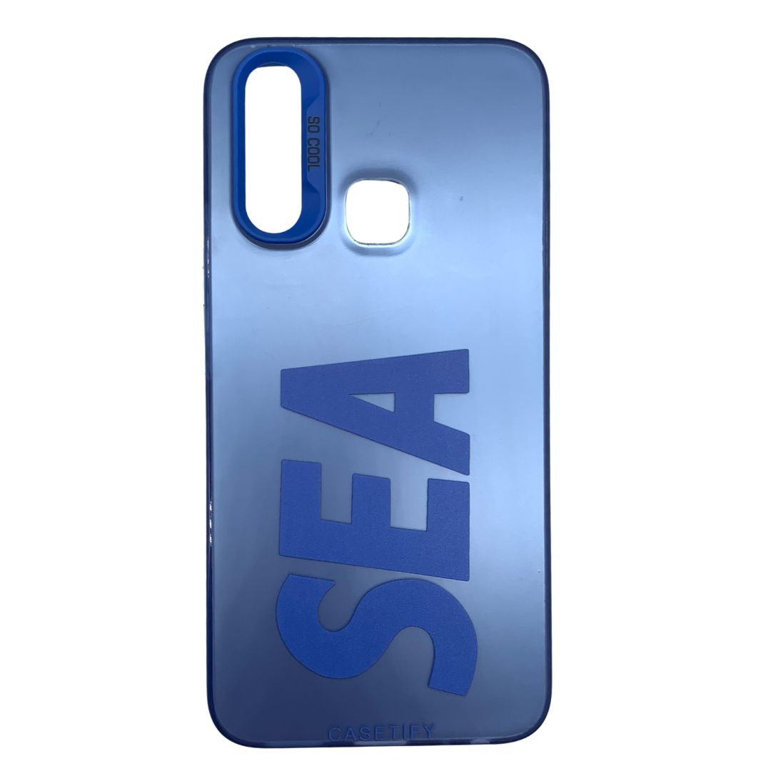 Vivo Y12 Hard PC case SEA Design Luxury back cover