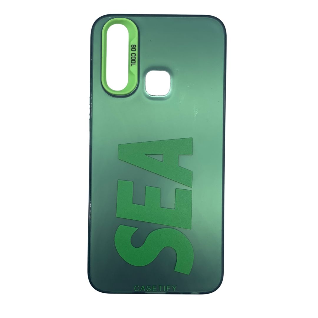Vivo Y12 Hard PC case SEA Design Luxury back cover