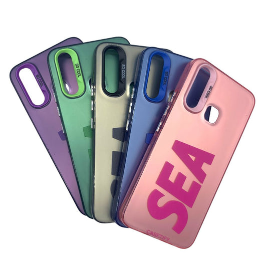 Vivo Y12 Hard PC case SEA Design Luxury back cover