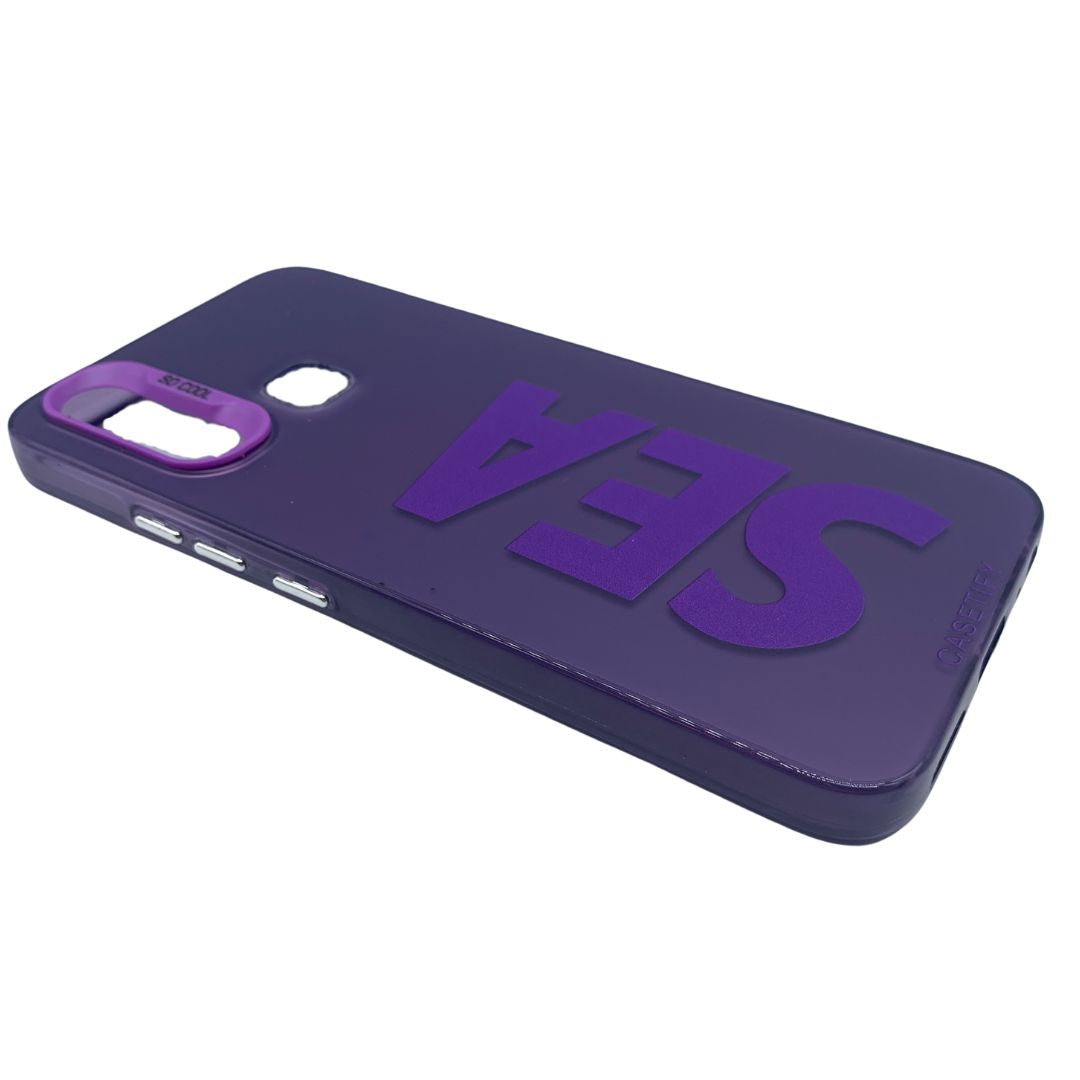 Vivo Y12 Hard PC case SEA Design Luxury back cover