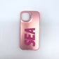 iPhone 15 Hard PC case SEA Design Luxury back cover