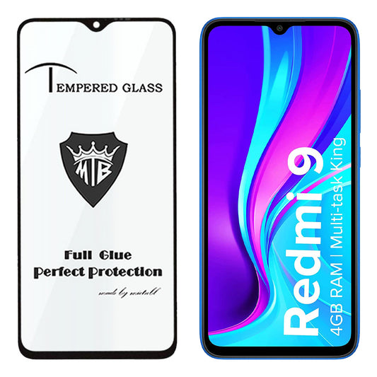 MTB Screen Protector Tempered Glass for Redmi 9