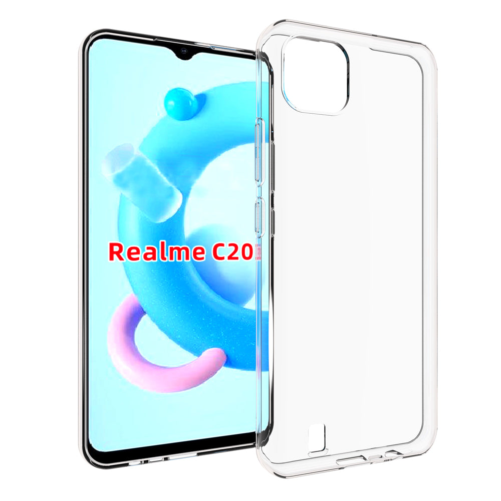 Transparent Clear Slim Case for New Realme C20