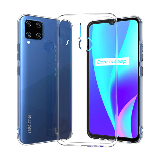 Transparent Clear Slim Case for New Realme C15