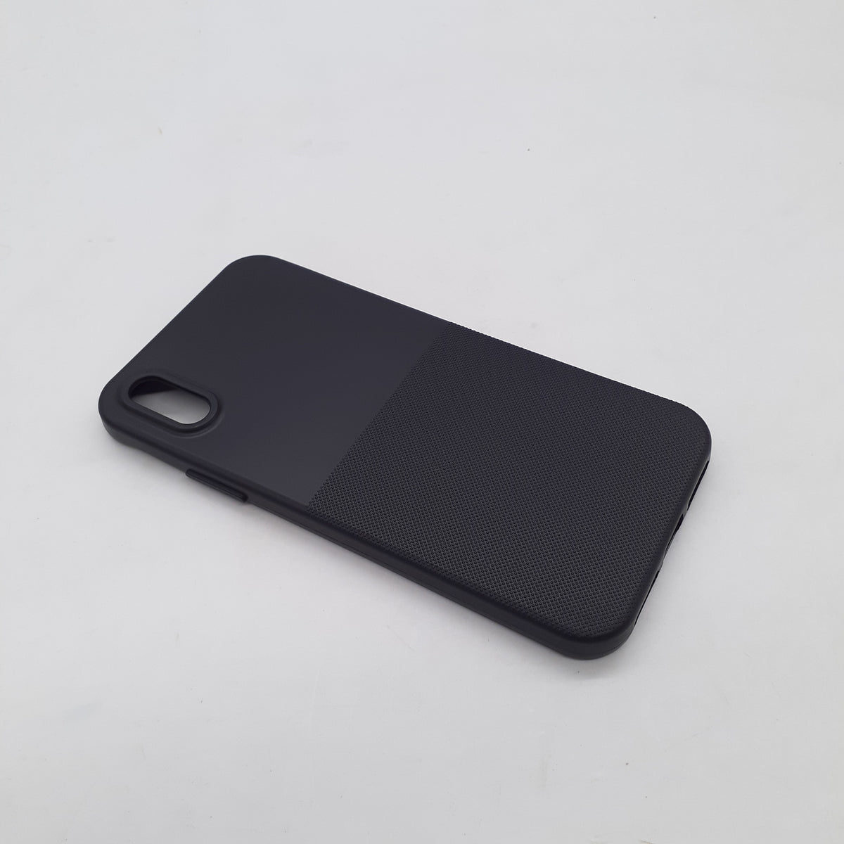iPhone X Shockproof Soft Silicone TPU Back Cover – Slim Anti-Slip Protective Case with Raised Camera & Screen Edges