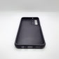 Samsung A14 Carbon Fiber texture Hard Rubber armour back cover shock-porof case
