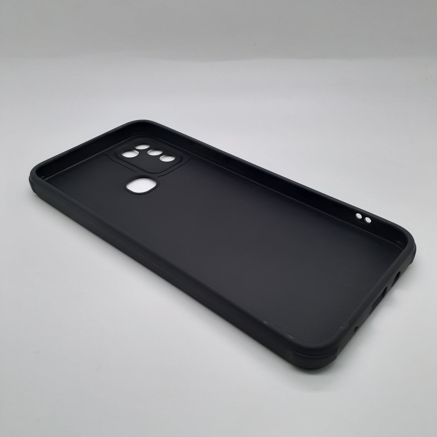 infinix Hot 10 Play Carbon Fiber texture Hard Rubber armour back cover shock-porof case