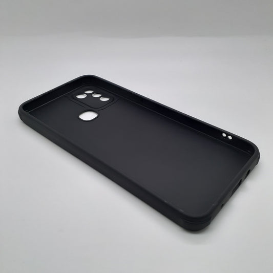 infinix Hot 10 Play Carbon Fiber texture Hard Rubber armour back cover shock-porof case