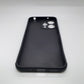 Redmi 12 Carbon Fiber texture Hard Rubber armour back cover shock-porof case