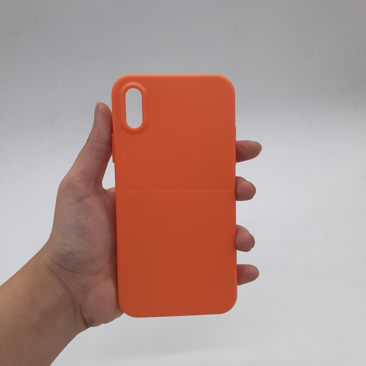 iPhone X Shockproof Soft Silicone TPU Back Cover – Slim Anti-Slip Protective Case with Raised Camera & Screen Edges