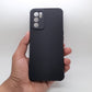 OPPO A16 Carbon Fiber texture Hard Rubber armour back cover shock-porof case
