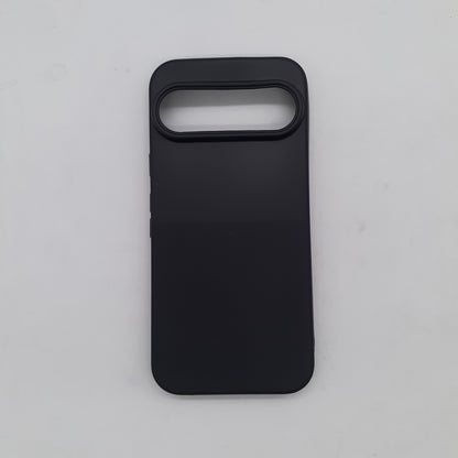 Google Pixel 9 Slim Soft Silicone Cover – Shock Resistant TPU Back Case with Anti-Slip Grip & Raised Edges