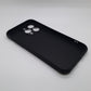 iPhone 14 Pro Max Carbon Fiber texture Hard Rubber armour back cover shock-porof case