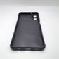 Samsung A06 Carbon Fiber texture Hard Rubber armour back cover shock-porof case