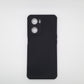 OPPO A57 2022 Carbon Fiber texture Hard Rubber armour back cover shock-porof case