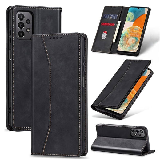 Samsung A23 Leather Pouch Case Premium Leather texture full cover
