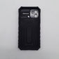 iPhone 12 Protective Phone Case with Sliding Camera Cover and Integrated Kickstand, Shockproof Heavy Duty Full-Body Protection.