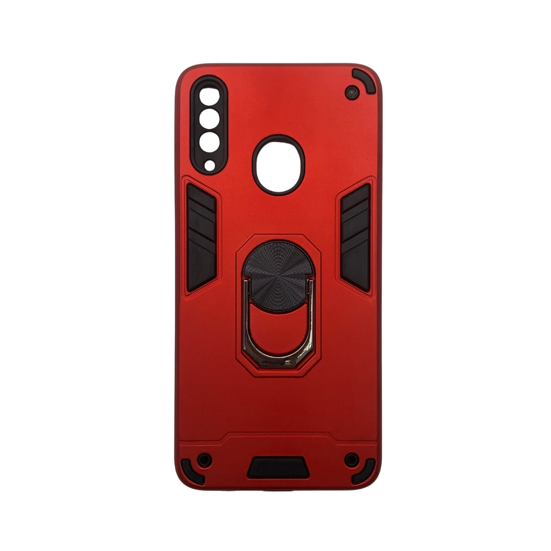 Samsung A20s Hard PC Case with ring holder Shockproof Slim back Cover