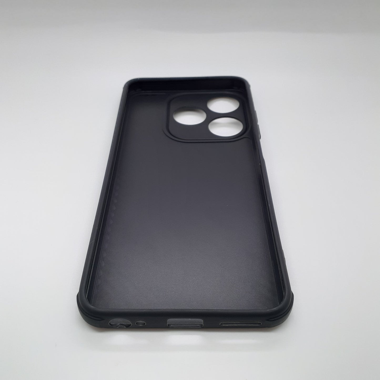 Tecno Spark 10 Carbon Fiber texture Hard Rubber armour back cover shock-porof case