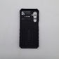 Samsung A16 Shockproof Hybrid Case with Sliding Camera Lens Protection and Integrated Ring Stand Holder, Heavy Duty TPU+PC Cover